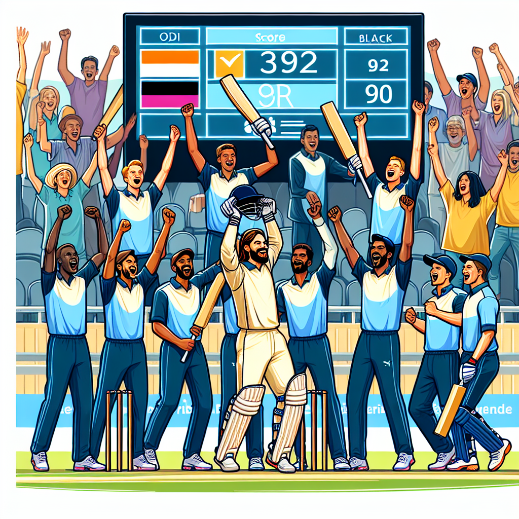 Odi team highest score