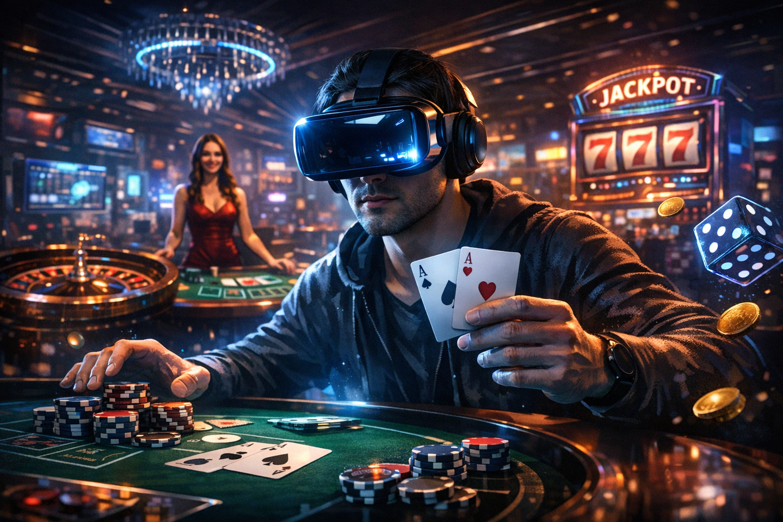 Virtual Reality Transforms Online Gambling into Immersive Casino Worlds