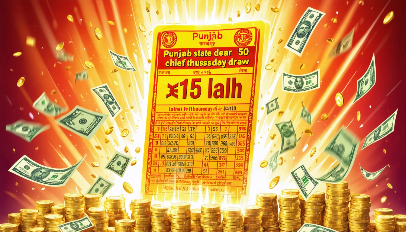 Punjab State Lottery Launches Dear 50 Chief Thursday Draw for ₹15 Lakh Top Prize