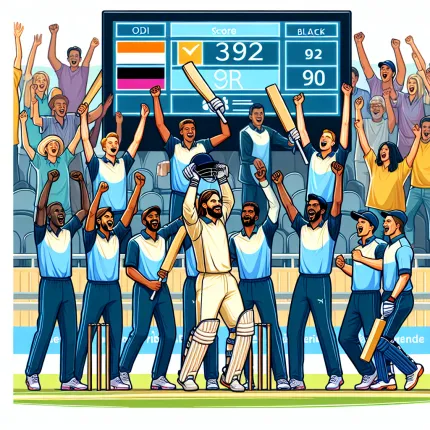 Odi team highest score